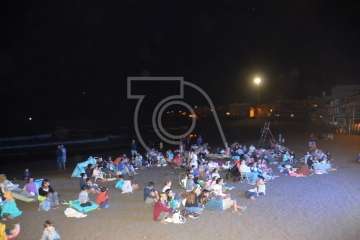 Cine de verano en Salinetas-Telde (Foto TA)